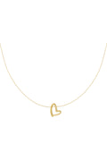 Mini hart ketting